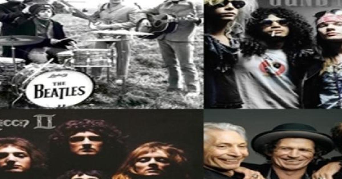 Grandes Bandas De Rock De Todos Los Tiempos