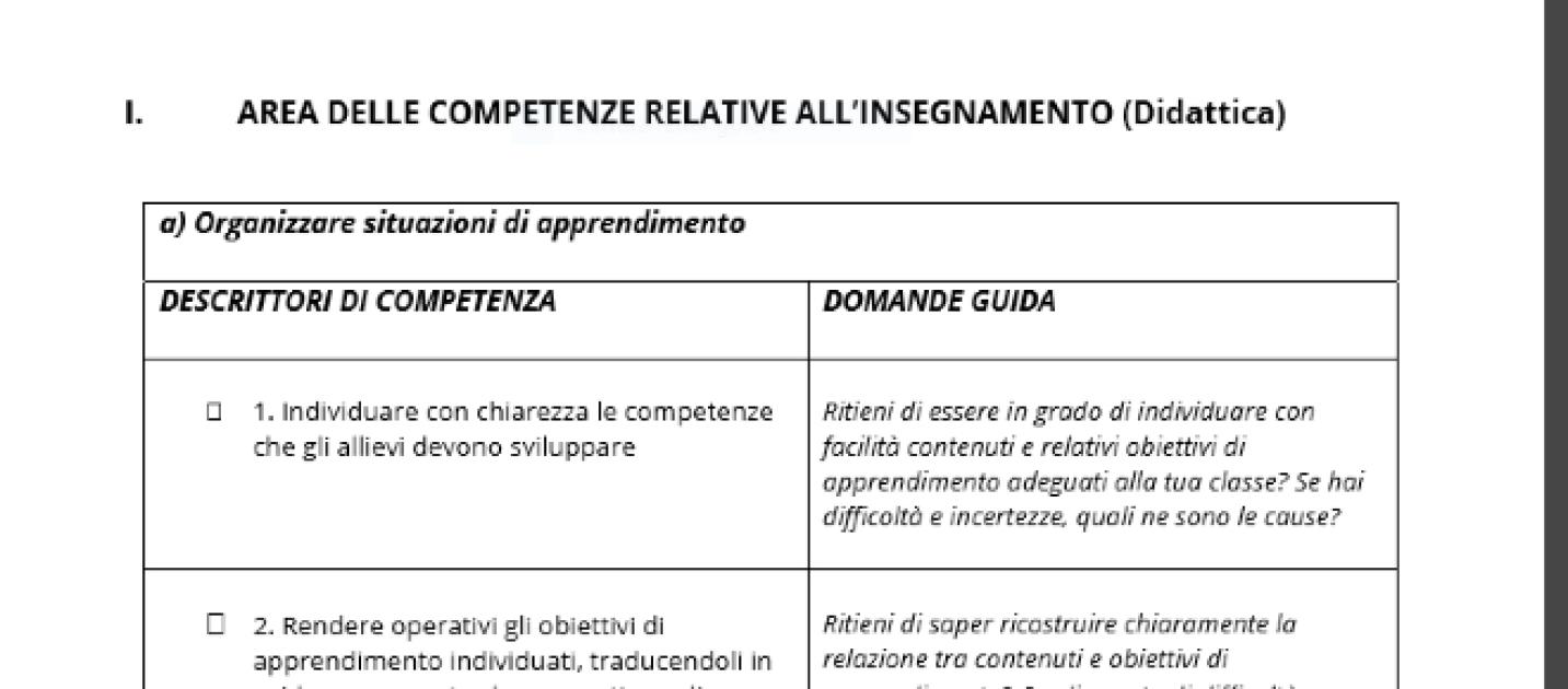 Bilancio Iniziale Delle Competenze Già Compilato Pdf Neoassunti: come compilare correttamente il Bilancio delle Competenze