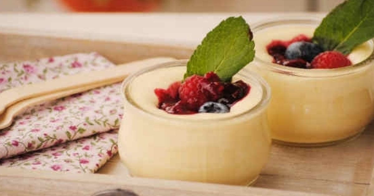 Crema Al Mascarpone Con Frutti Di Bosco