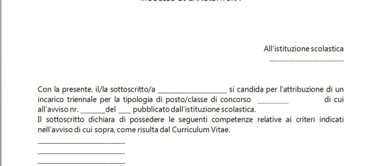 Candidatura Spontanea Testo Mail Per Invio Cv Esempio Chiamata diretta: curriculum e come inviare candidatura