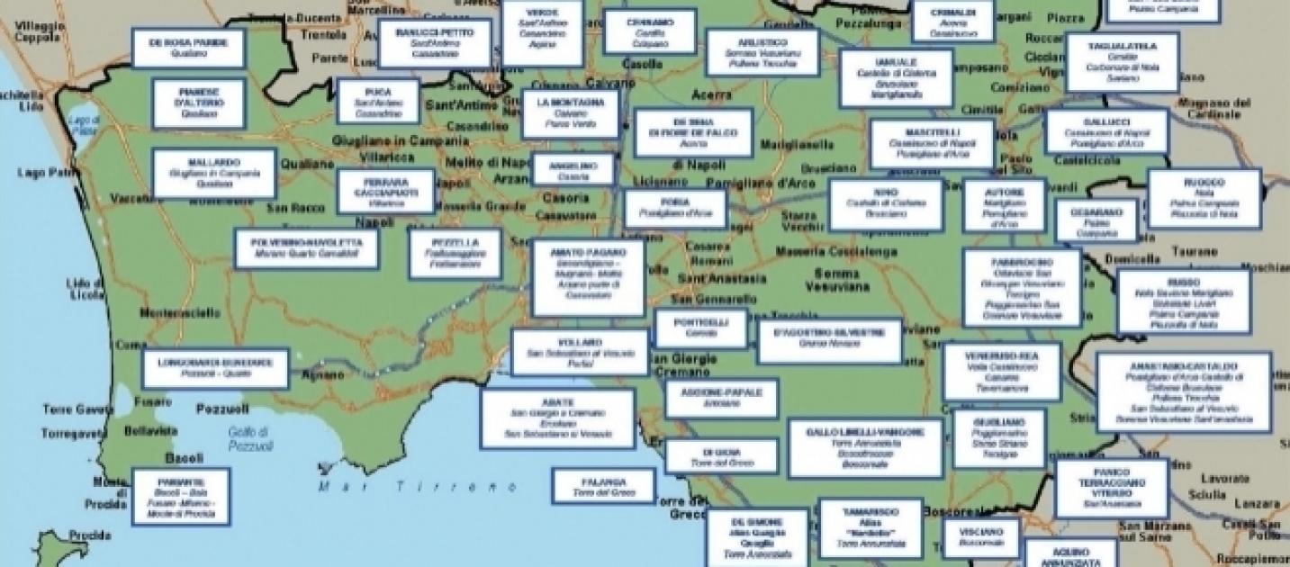 Camorra Mappa Completa Dei Clan Di Napoli