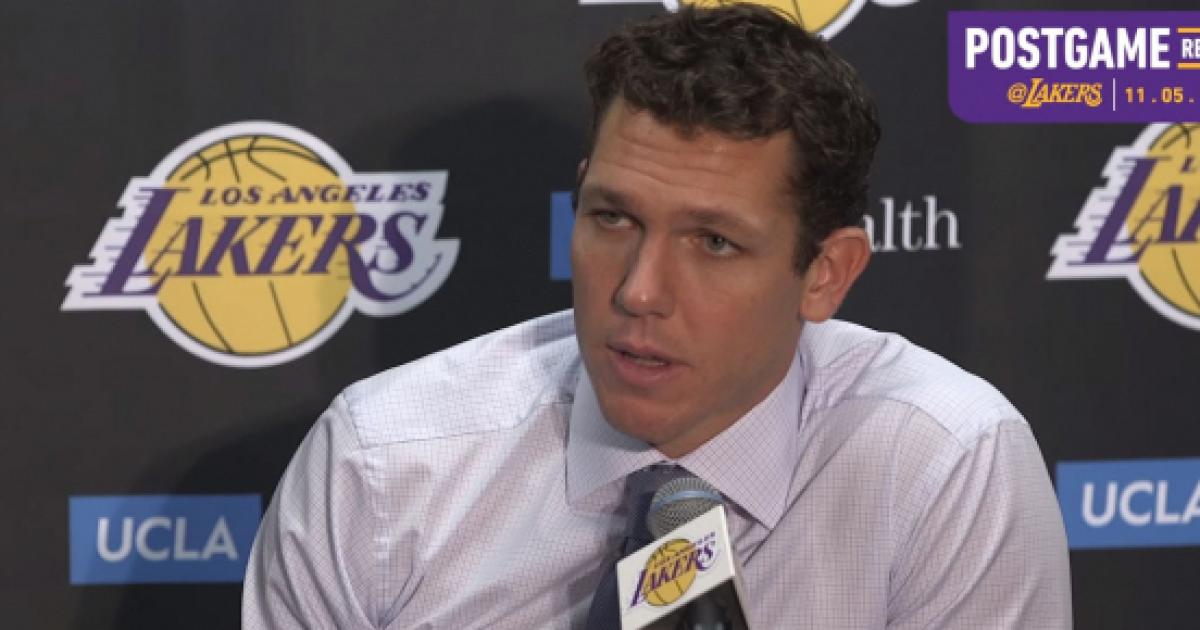 Los Angeles Lakers Coach Luke Walton Is Happy With The Performance Of