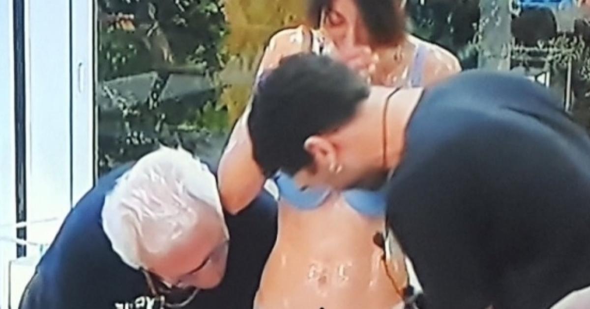 GF Vip Predolin E La Palpatina A Carmen Di Pietro Il Video