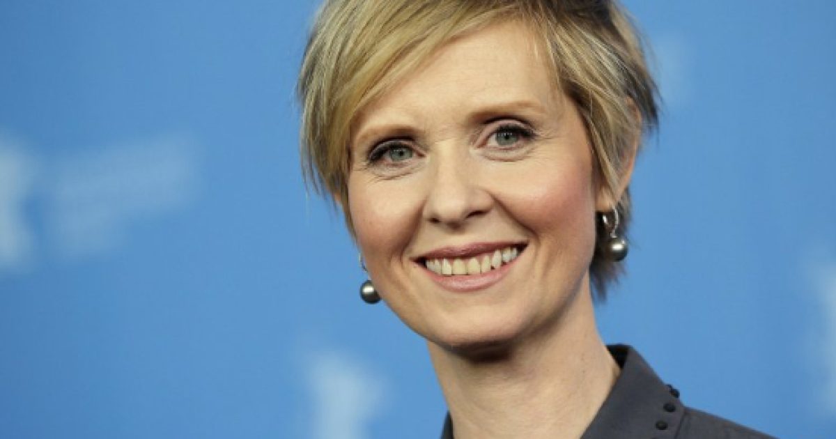 La Estrella De Sex And The City Cynthia Nixon Se Presenta A Gobernadora