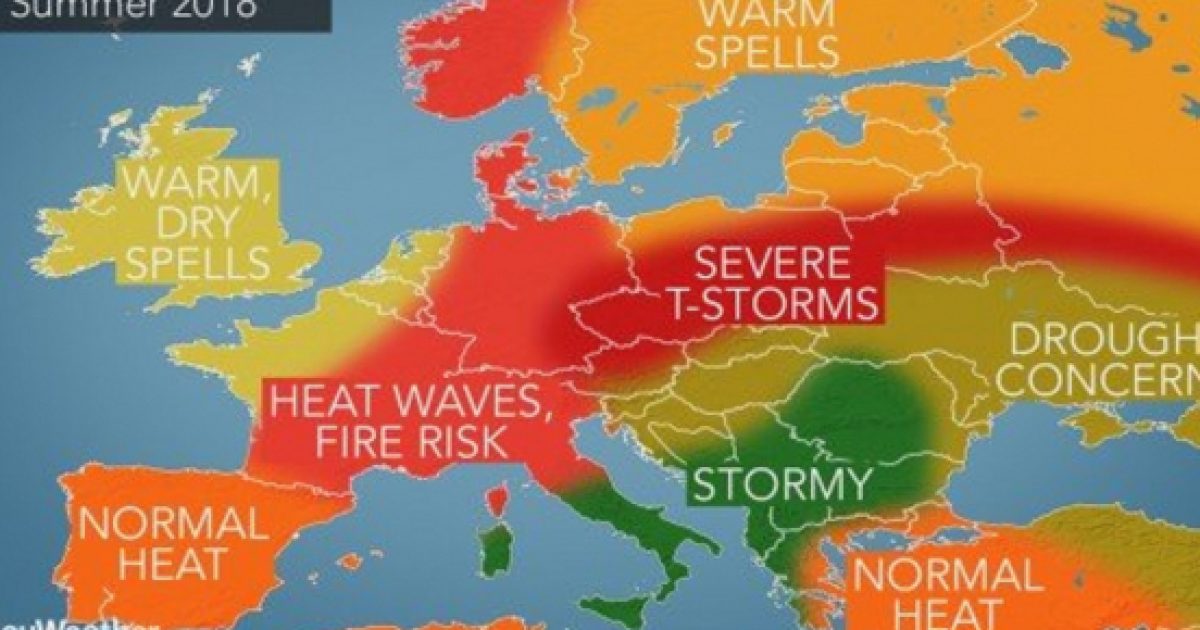 Meteo Estate Le Previsioni Per L Italia Di AccuWeather Fenomeni Estremi