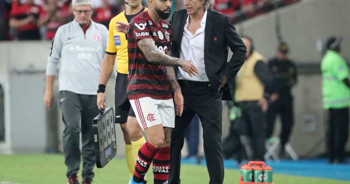 Jorge Jesus E Gabigol T M Futuro Indefinido No Flamengo