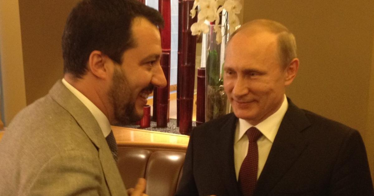 Putin Conferma Contatti Costanti Con La Lega Di Matteo Salvini