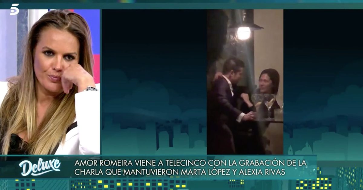 Marta López decepcionada tras ver un vídeo de Alfonso Merlos con otra