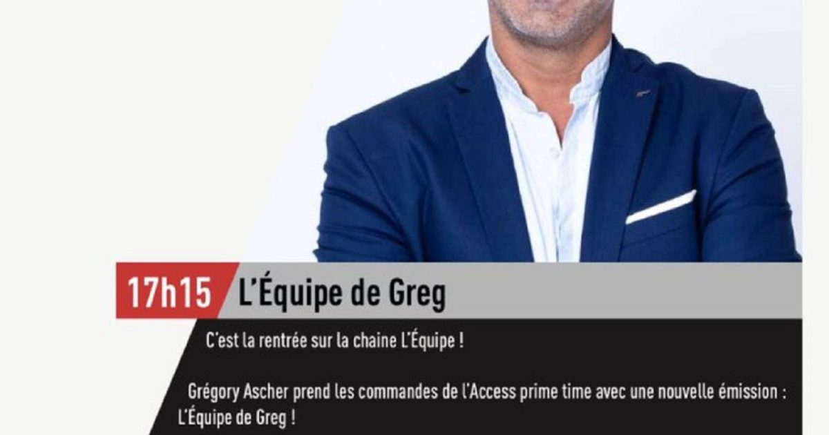 Grégory Ascher remplace Estelle Denis l émission débutera le 23 août