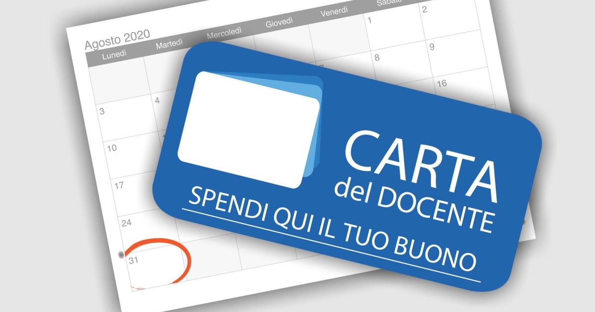 Bonus Carta Del Docente Al Via Accredito Di Euro Anche Ai