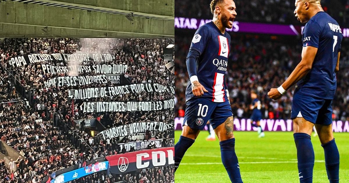 La Banderole Provocante Des Fans Du PSG Contre L OM Et La Corruption