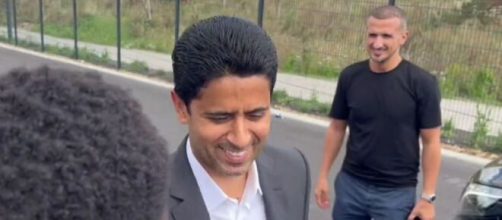 Mbapp Qui Reste Nasser Al Khela Fi Accueilli En H Ros Au Campus Psg