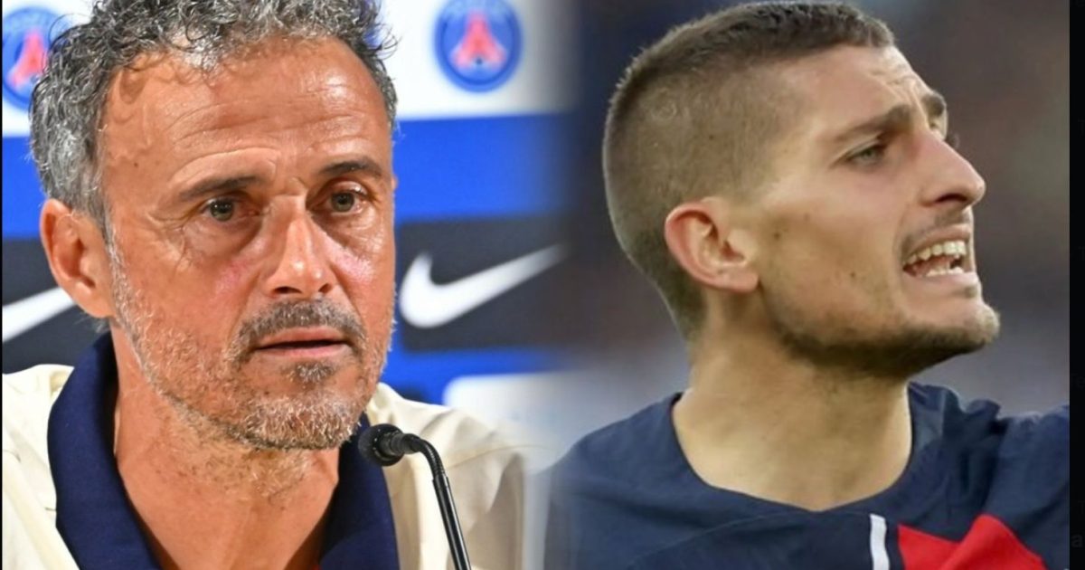 Luis Enrique D Accord Avec Sa Direction Concernant Le D Part De Verratti