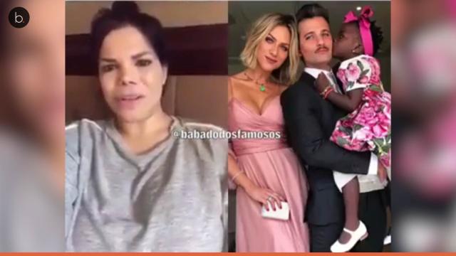 Resultado de imagem para socialite ataca filha de Bruno e Giovanna em vídeo revoltante