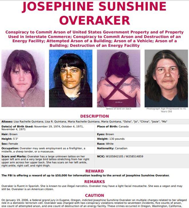 Josephine Sunshine Overaker