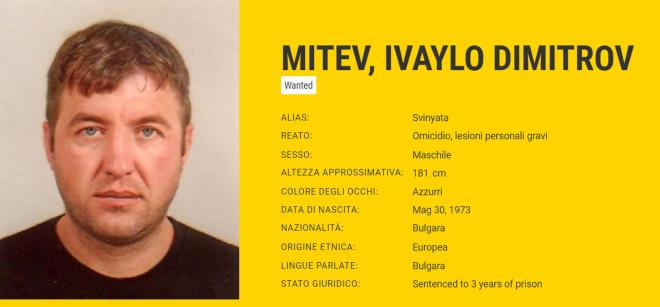 Ivaylo Dimitrov Mitev, bulgaro, nato il 30-mag-63 