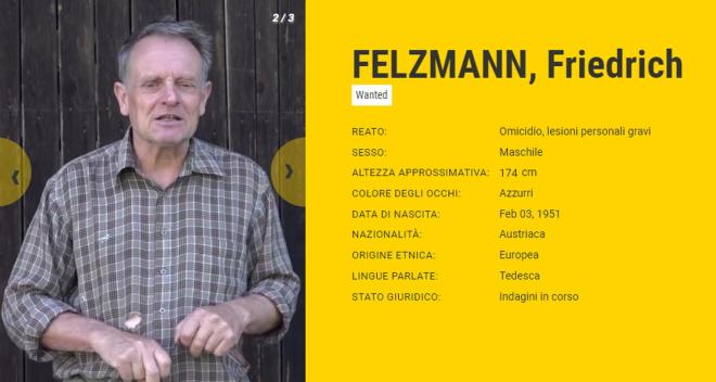 Friedrich Felzmann, austriaco, nato il 03-feb-51 