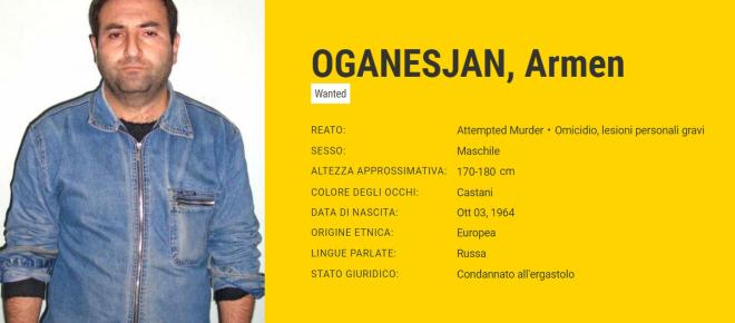 Armen Oganesjan, russo, nato il 03-ott-64 