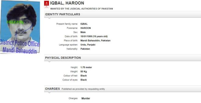Haroon Iqbal, 18/01/1999 (19 years old)