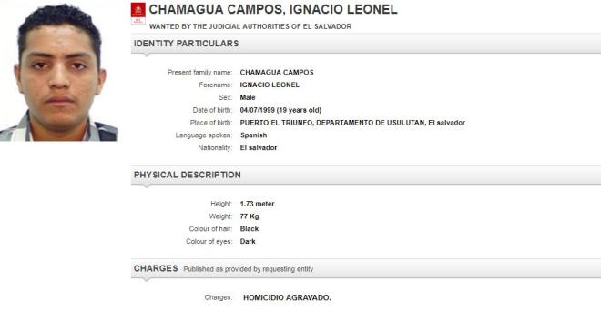 Ignacio Leonel Chamagua Campos, 04/07/1999 (19 years old)