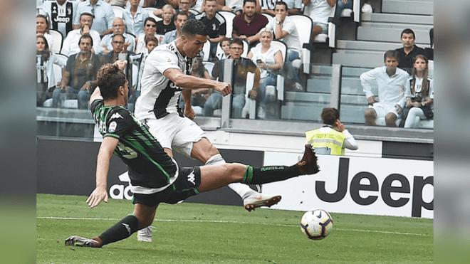 Juventus-Sassuolo 2-1 (secondo goal)