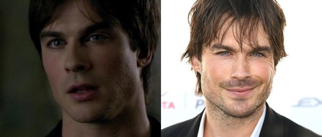 Antes e depois dos atores de Diário de um Vampiro