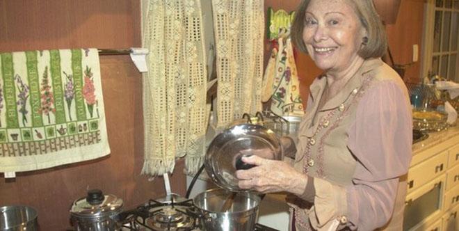 Mirian Pires chegou a ganhar um livro de receitas por causa da sua personagem (Foto Reprodução/Internet)