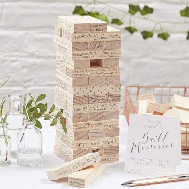 Jenga personalizado con frases