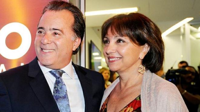 Tony Ramos e Lidiane Barbosa