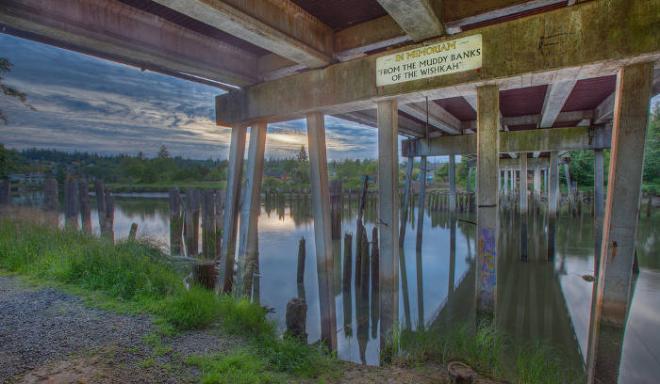 Ha dormito sotto un ponte