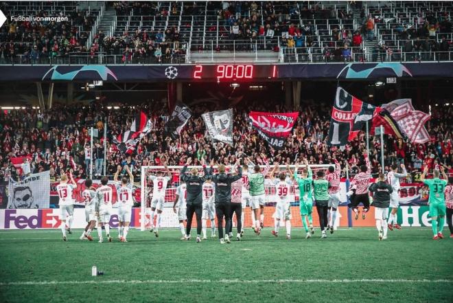 Girone G: il Salisburgo la scampa grazie a due rigori, il Siviglia acciuffa il pareggio all'ultimo