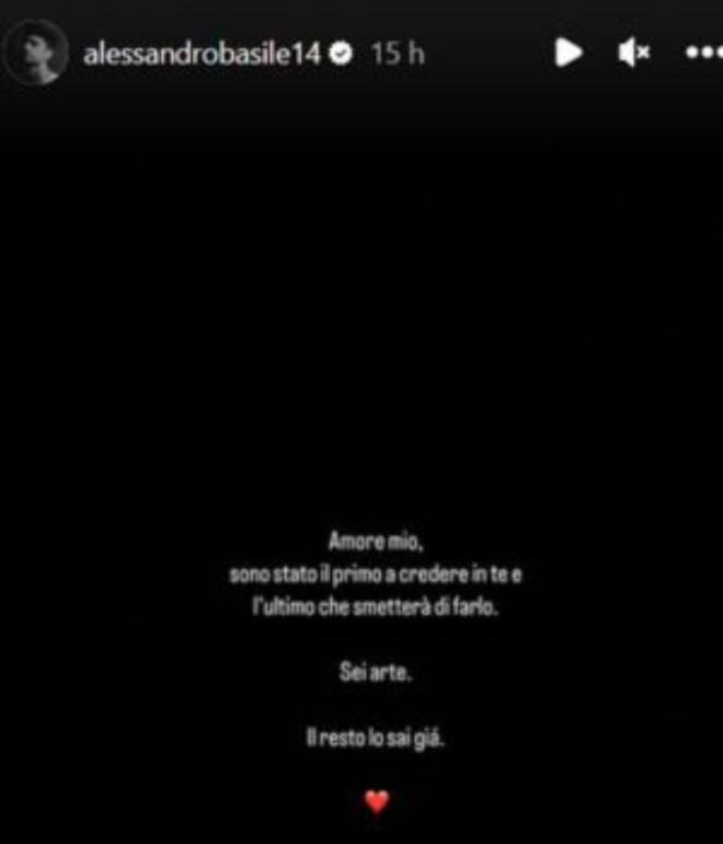 Il messaggio di Alessandro a Rebecca prima del GF