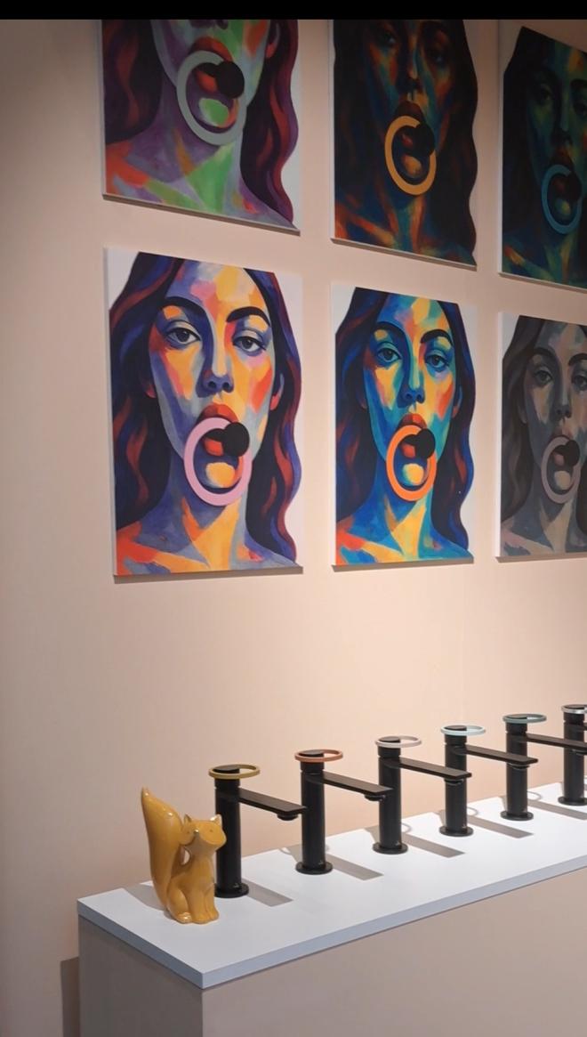 Rubinetto hi-tech con design innovativo 