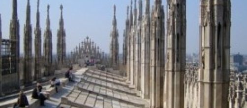 La terrazza del Duomo di Milano, ambita meta.