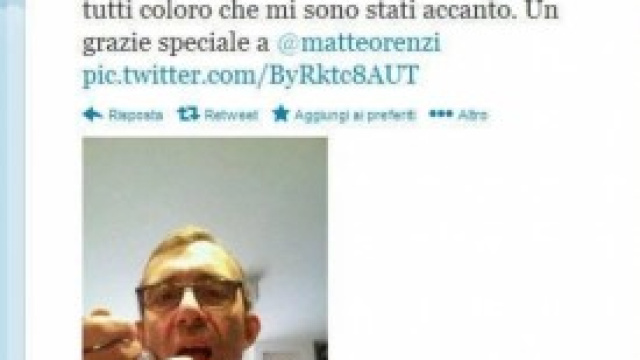 Stop con un tweet per Roberto Giacchetti.