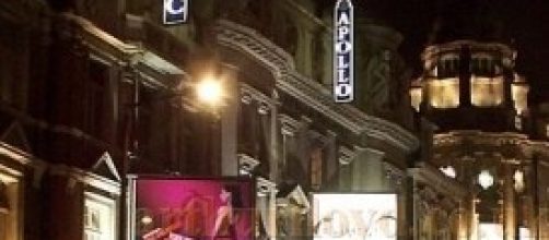 Il crollo del tetto al Teatro Apollo di Londra