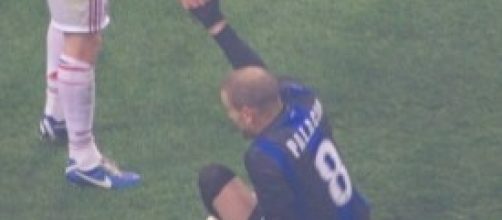 Palacio, l'autore del gol vittoria nel derby