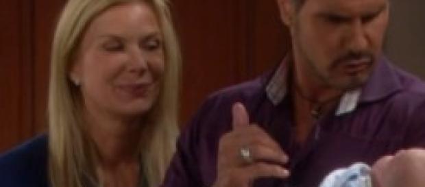 Brooke e Bill protagonisti di Beautiful Brooke e Bill protagonisti di Beautiful