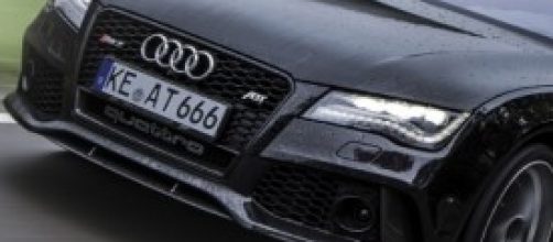Il frontale della nuova Abt RS7 Sportback