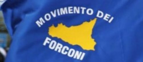 Il logo del movimento dei forconi