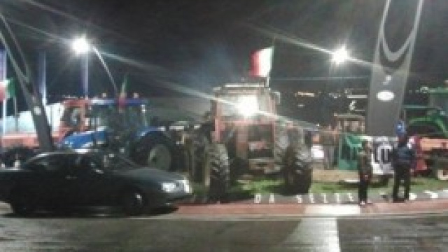 Protesta dei Forconi a Latina