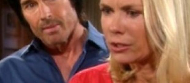 Brooke Logan e il vecchio Ridge Forrester Brooke Logan e il vecchio Ridge Forrester