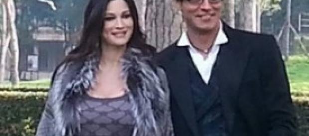 Manuela Arcuri incinta insieme a Gabriel Garko Manuela Arcuri incinta insieme a Gabriel Garko