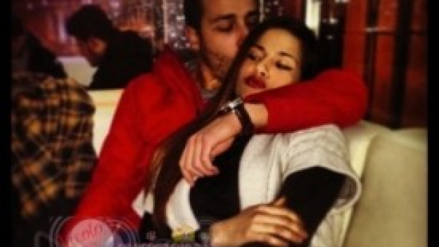 Claudia D'Agostino con un altro uomo