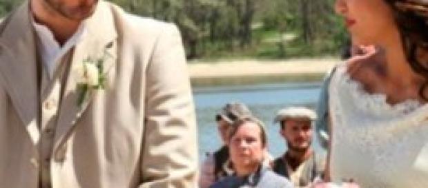 Il Segreto febbraio, Pepa e Tristan si sposano. Il Segreto febbraio, Pepa e Tristan si sposano.
