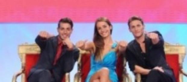 Uomini e Donne: Aldo, Anna e Tommaso. Uomini e Donne: Aldo, Anna e Tommaso.