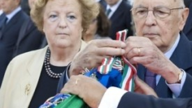 Giorgio Napolitano e Annamaria Cancellieri