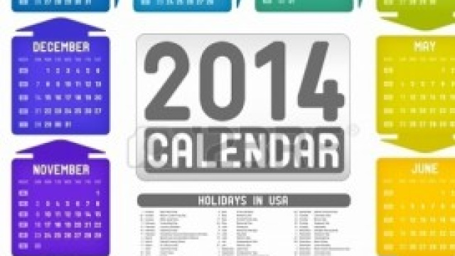 Calendario 2014: festività, ponti ed eventi