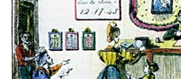 Un banco lotto partenopeo Un banco lotto partenopeo