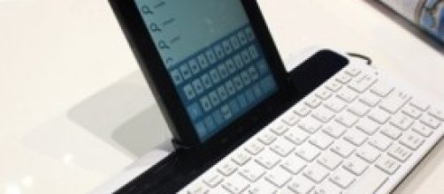 La tastiera bluetooth trasforma il tablet in pc